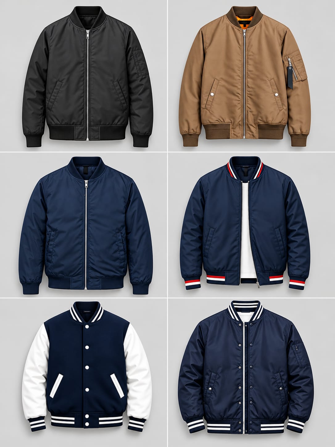 Custom MA-1 military flight bomber jackets manufacturing in Bangladesh