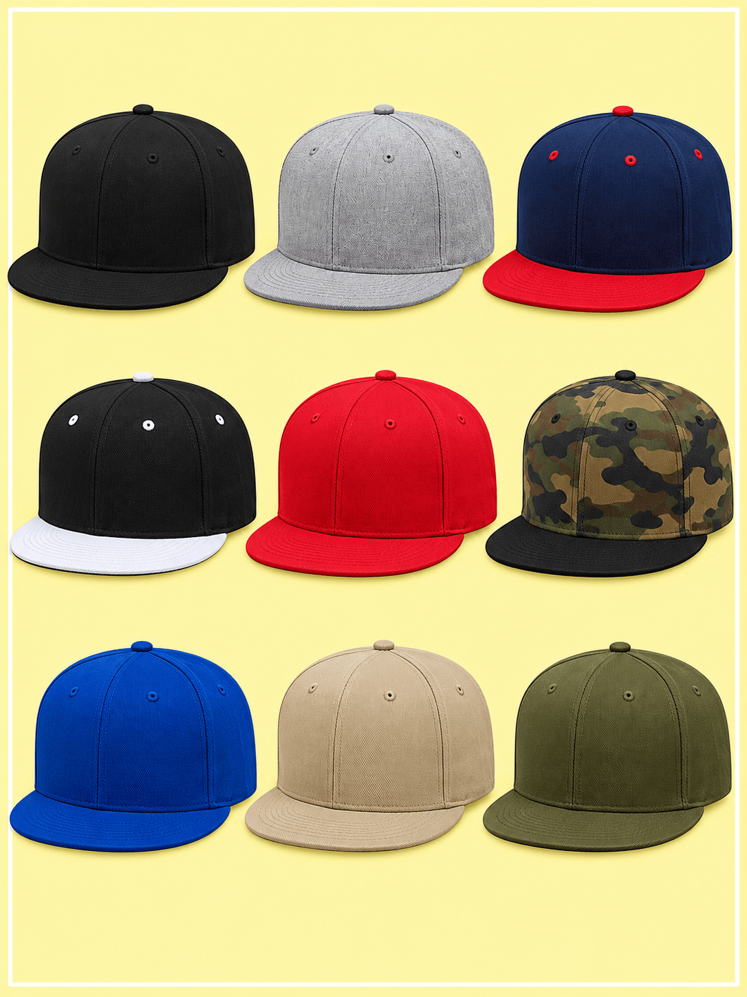 Custom fitted cap design for private label headwear brands