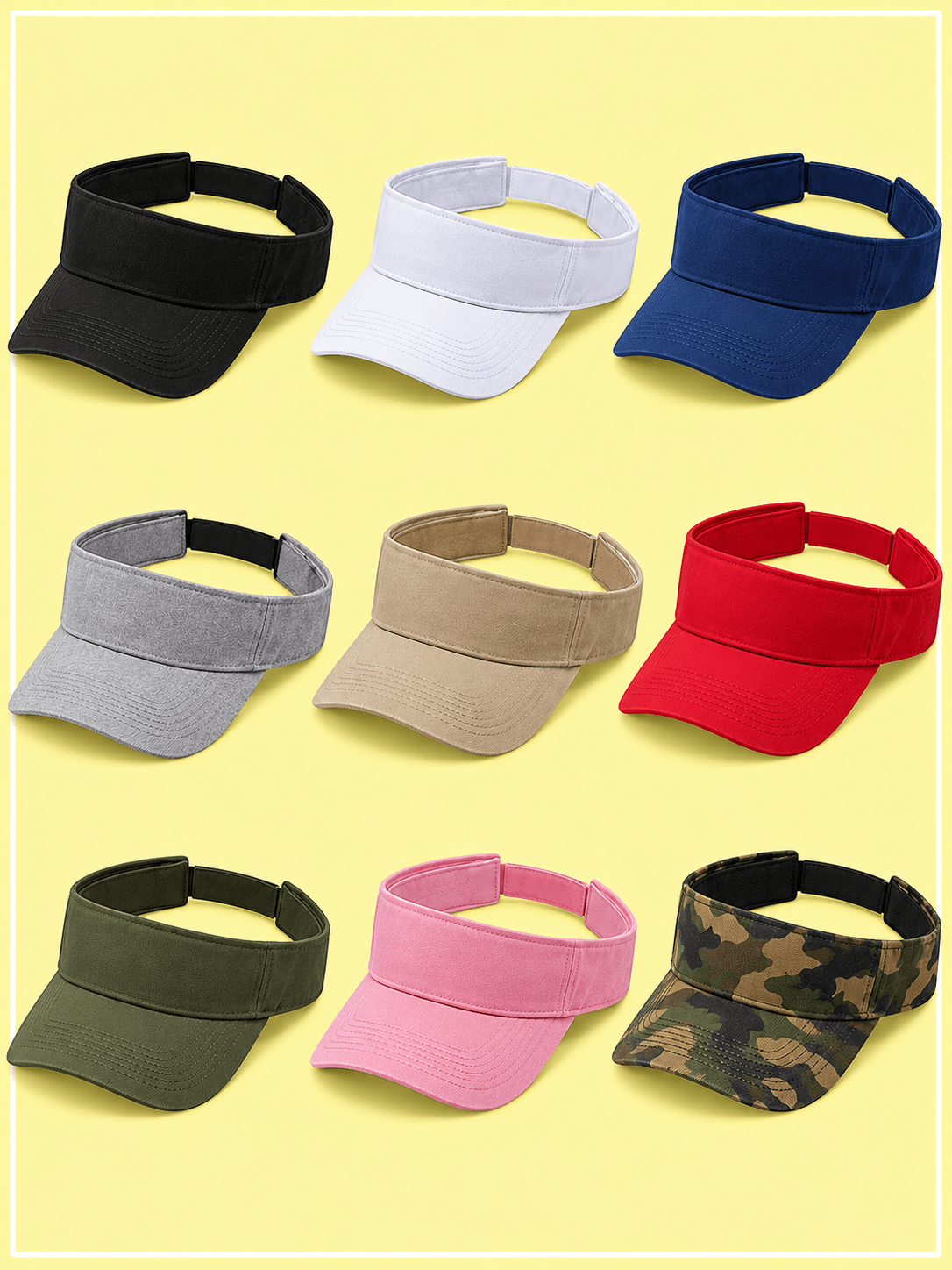 Custom visor design for private label headwear brands