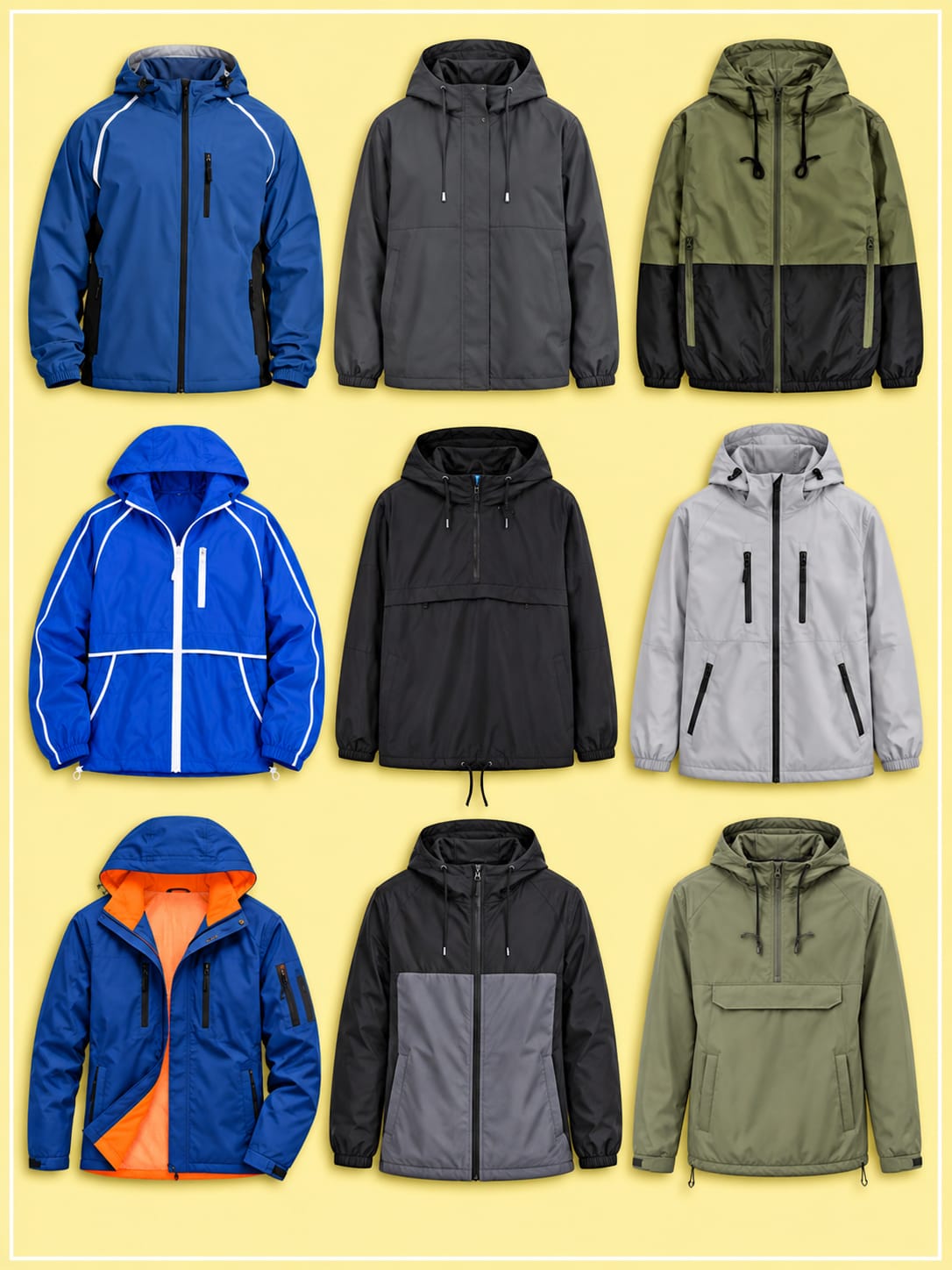 Custom waterproof rain jackets and technical outerwear manufacturing in Bangladesh
