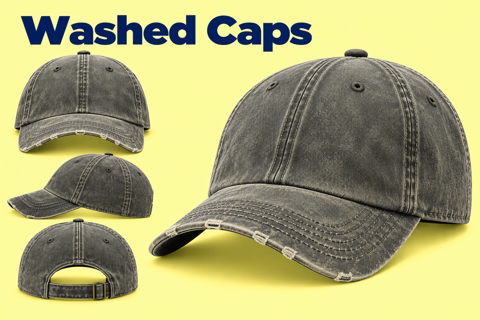 Washed Caps manufacturer in Bangladesh