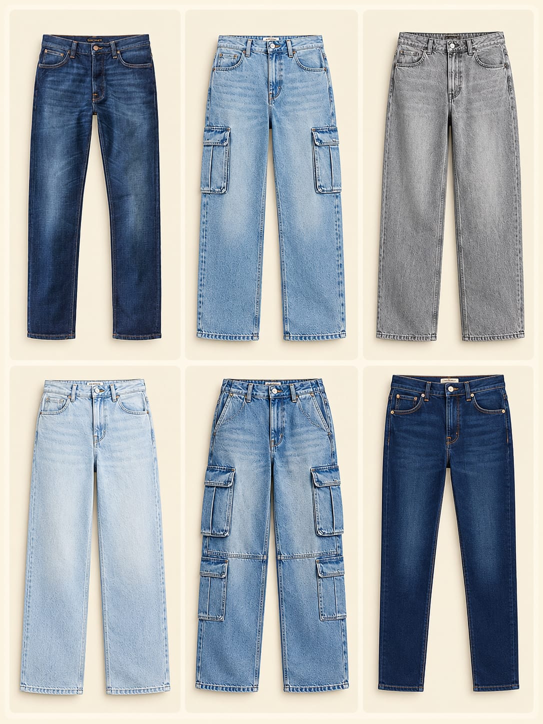 Custom jeans for apparel manufacturing