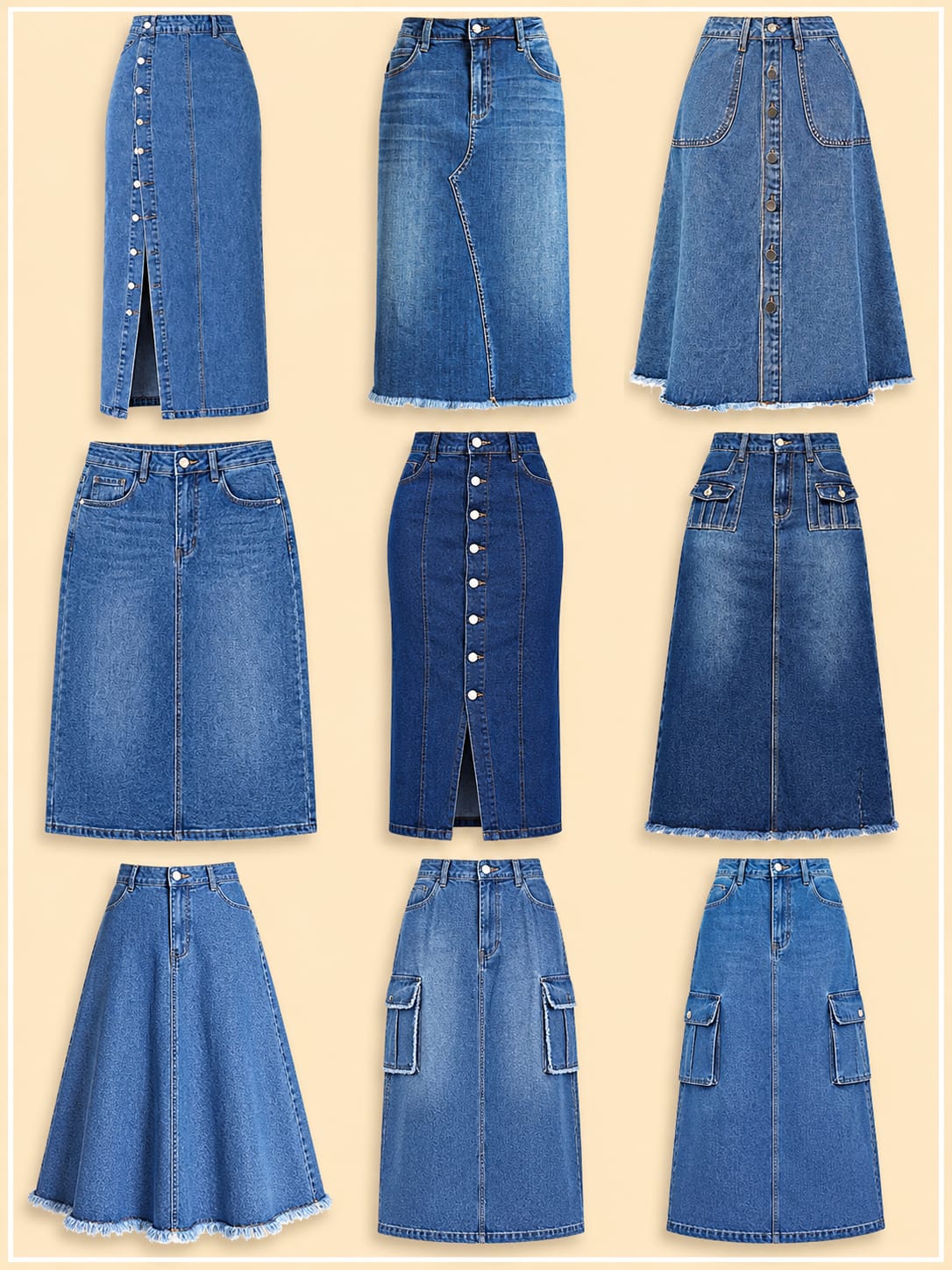 Custom skirt manufacturing and apparel collection
