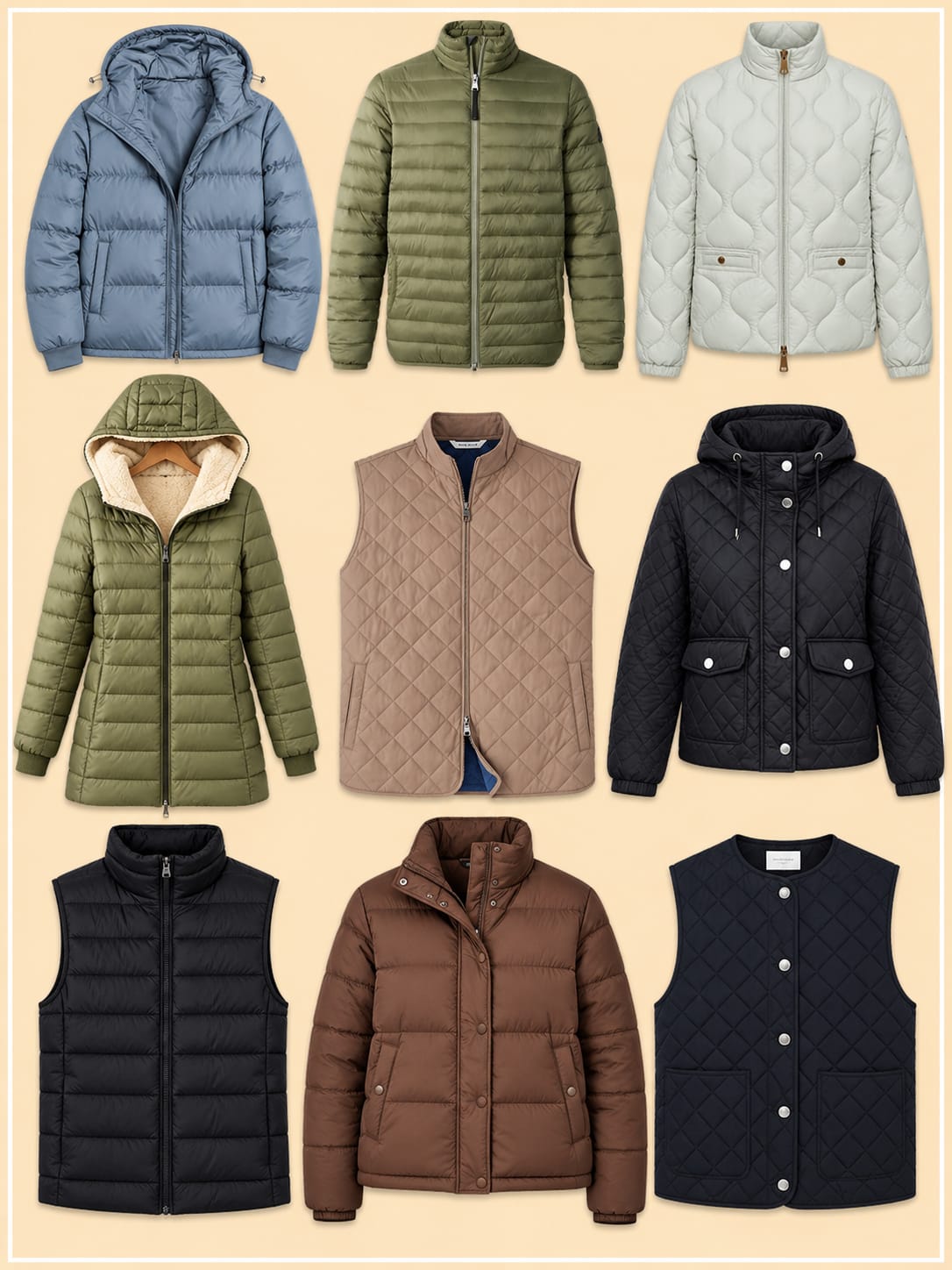 Custom quilted padded puffer jackets manufacturing in Bangladesh